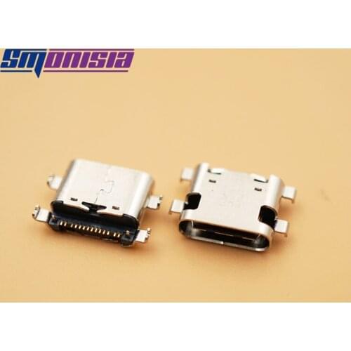 Smonisia 100pcs Type C Micro USB Jack Socket for Nubian Z11