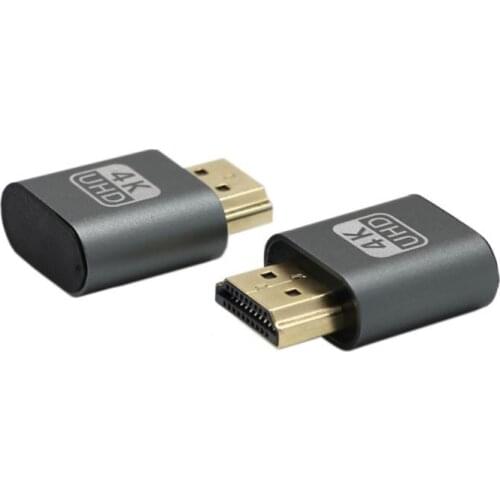 2021 Virtual Display Ghost 1.4 4K DDC EDID Dummy Plug EDID Display Cheat Virtual Plug Dummy Emulator Adapter For Bitcoin Mining