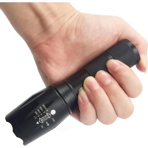 Eycocci Led lights & lighting Ultra Bright torch CREE XML-T6 LED 5 Modes 4000 Lumens Zoomable LED Torch 18650 Battery + Charger