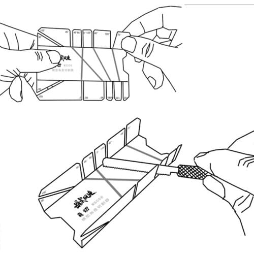Model Craft Stainless Steel Multi angle Cutting Tools Saw Table Accessory