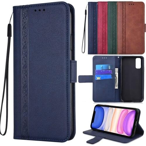 Leather Case For Huawei P40 Lite E P30 P20 Pro P10 Y8P Y5P Y5 Y6 Y7 Prime 2018 P9 P8 Lite 2017 P Smart 2019 2021 Wallet Cover