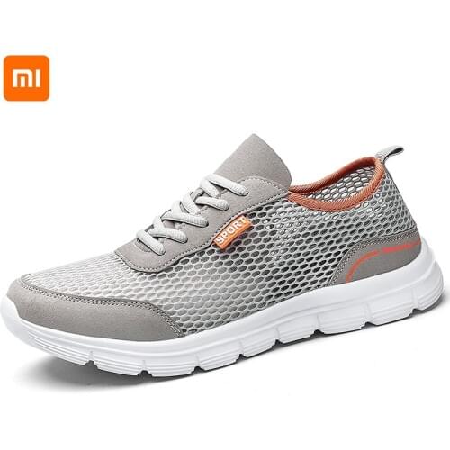 Xiaomi Shoes Summer Soft Loafers Lazy Shoes Lightweight Mesh Casual Shoes Men Sneakers Tenis Masculino Zapatillas Smart Hombres