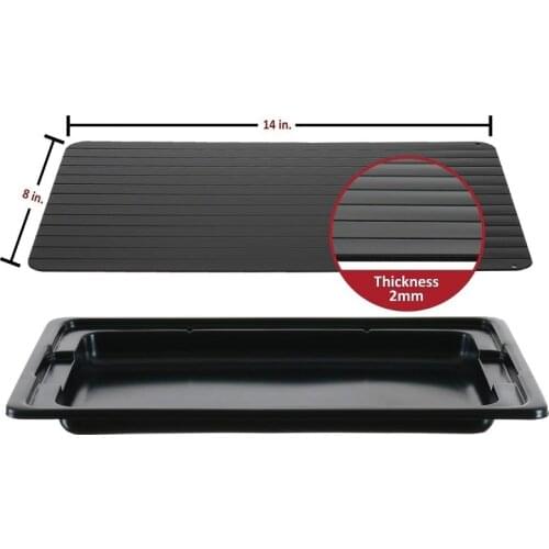 Fast Defrosting Tray Thaw Frozen Food Meat Fruit Quick Defrosting Plate Board Defrost Kitchen Gadget Tool