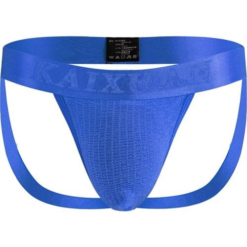 Sexy Gay Men Underwear Jockstrap Briefs Cueca Male Panties G String Thongs Men G-Strings Gay Penis Pouch Men Underpants