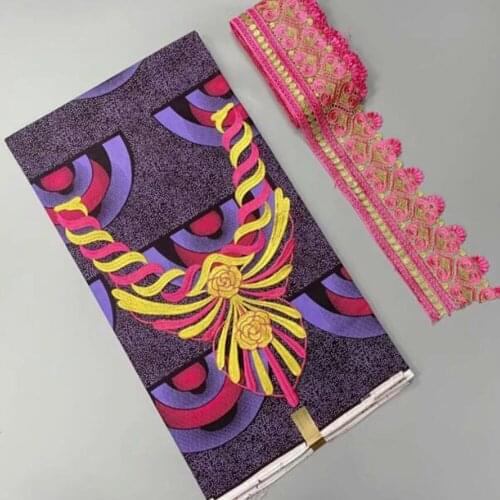 6 Yard Swiss Fabric Latest Heavy Beaded Embroidery African Voile Lace Popular Dubai Style For wedding Party