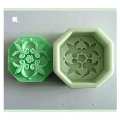 Flower silicone soap mold,handmade DIY form for soap Clay mold Salt Carving Mould silicone wholesale Cake Decorating Tools