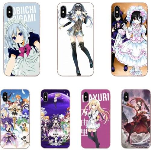Silicone Cover Case For Samsung Galaxy S3 S4 S5 Mini S6 S7 S8 Edge Plus S9 S10 S20 Plus Sexy Girl Date A Live Movie Mayuri