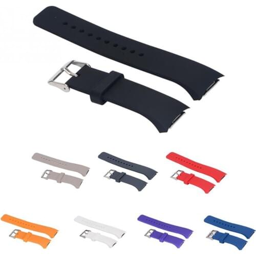 16 Color Silicone Watchband for Samsung Galaxy Gear S2 R720 R730 Replacement Bracelet Band Strap for SM-R720 SM-R730 Smart Watch