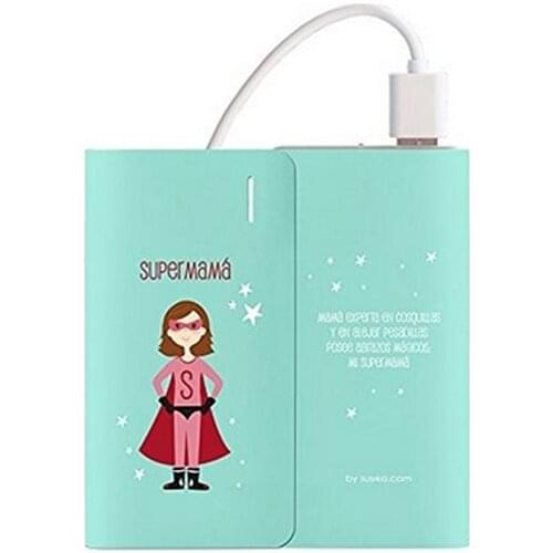 Power Bank Susiko AATBPT0170 4000 mAh Turquoise green