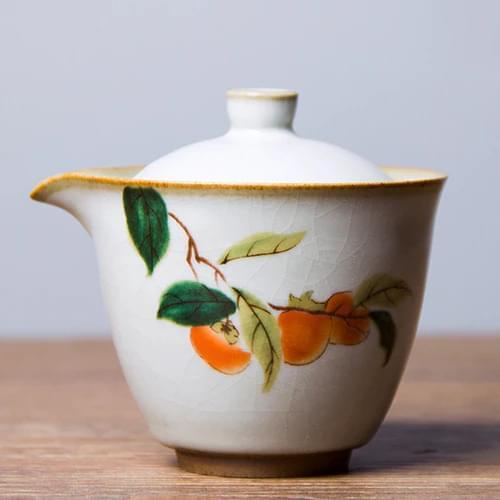 NEWYEARNEW 1piece 70ml Vintage Wineglass Teacup Retro Tea Single Cup Bowl Business Gift Drinking Ware Teaware