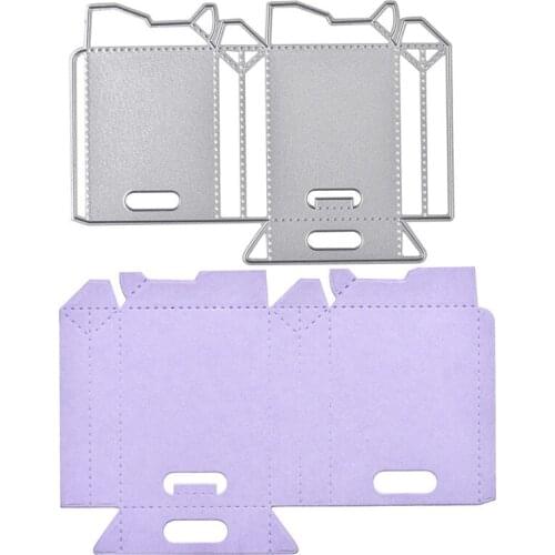 YaMinSanNiO Box Craft Die Metal Cutting Dies Envelope Dies Scrapbooking for Card Embossing Paper Template Stencil Cut New 2019