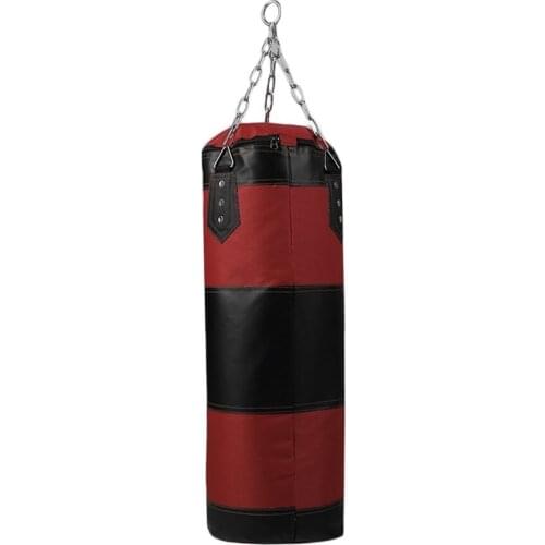 70cm sandbag EMPTY Training Fitness MMA Boxing Bag Hook Hanging Fight Bag Sand Punch Punching Bag Sandbag free shipping