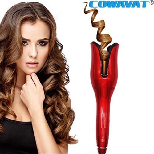 Automatic Curling Iron Air Hair Curler Spin & N 1 Inch Curler Wand LED Rotating Magic Curler Air Curling Brush Hair Salon Tools