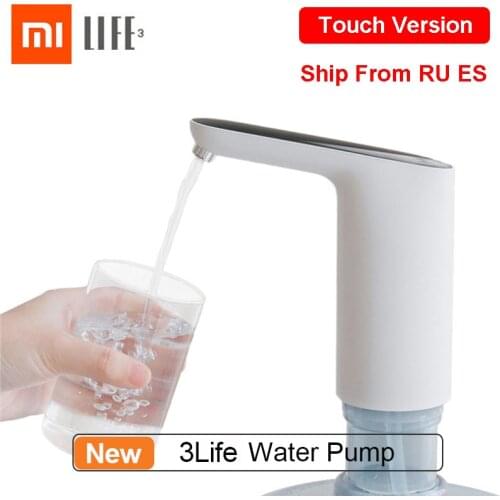 Xiaomi Mijia 3Life Automatic USB Mini Touch Switch Water Pump Wireless Rechargeable Electric Dispenser Water Pump With USB Cable