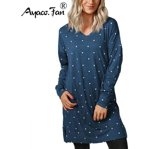 Женские футболки с длинным рукавом Ayaco.Fan China At AliExpress