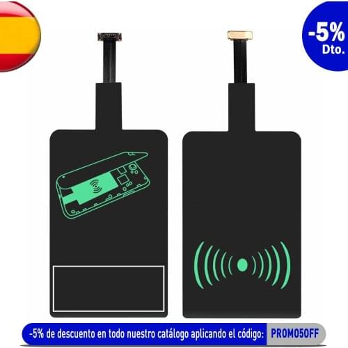Wireless Charger Receiver Magic Tag Qi Wireless Charger Charging Patch Module Chip for Micro USB Phone 1A 1000mAh Black