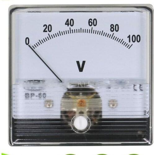CALT Pointer voltmeter BP-60N DC100V EU CE certified electricity meter