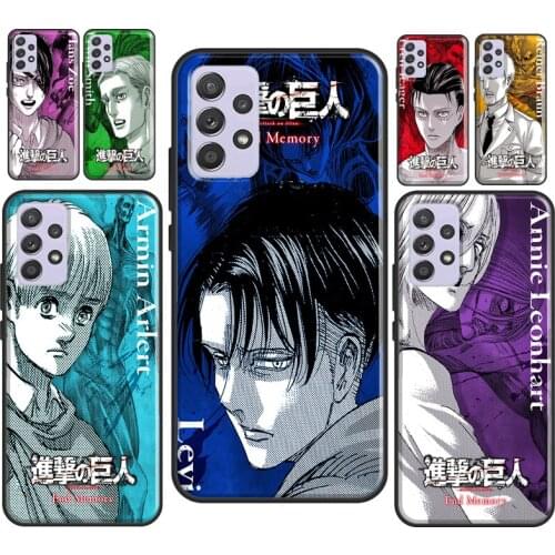 Attack on Titan Anime Case For Samsung A12 A32 A42 A52 A72 A11 A31 A41 A51 A71 A21S A20e M31S A10 A40 A50 A70