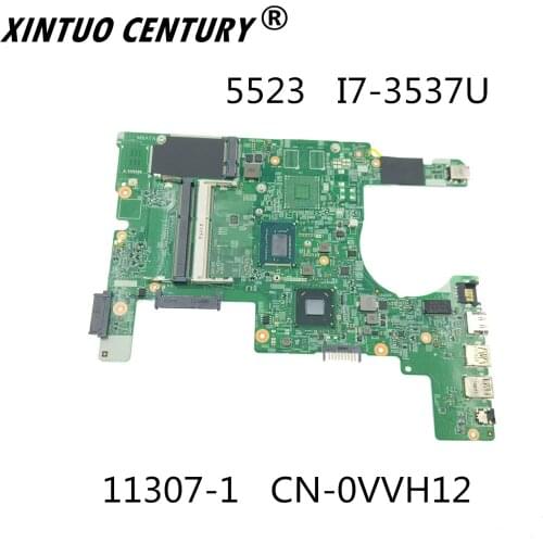 CN-0VVH12 0VVH12 VVH12 11307-1 For Dell 5523 Laptop Motherboard SR0XG I7-3537U CPU 100% test
