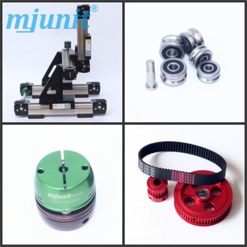 LINEAR BELT DRIVE ACTUATOR WITH MOTOR BRACKET Robot Belt Drive Linear Actuator within 3000mm Travel custom length