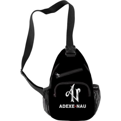 Adexe & Nau 3D Merch Mens shoulder bag messenger outdoor sports one shoulder chest daily picnic canvas messenger bag