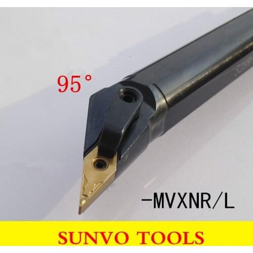 MVXNR MVXNL S20R-MVXNR16/MVXNL16 CNC lathe inner hole turning tool rod Internal turning tool use VNMG160404 insert
