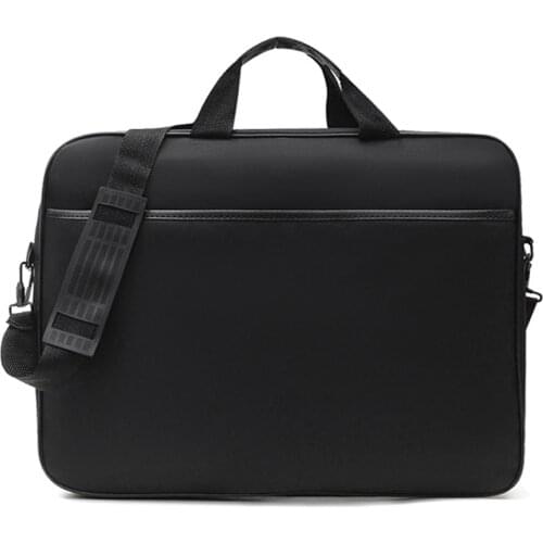 2021 New Mens laptop bag 15.6 inch shoulder handbag nylon office business designer messenger bag men crossbody bag Black