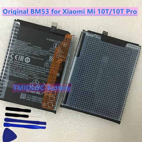 New Original High Qulity 5000mAh BM53 Battery For Xiaomi Mi 10T 10T pro + Tools