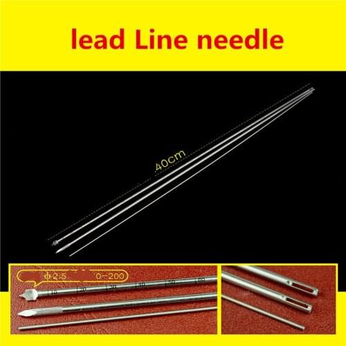 Orthopedic instrument sports medicine Lead wire Suture needle Cruciate ligament repair guide pin with tail hole K wire flat head