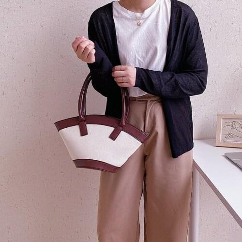 Canvas Purses Handbags Shoulder Bags for Women 2021 Girls Luxury Designer Female Casual Shopper Wallets High Quality Totes Bags