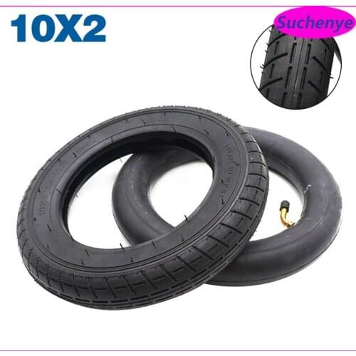 10 inch 10x2 Thickened Pneumatic Inner and Outer Tires 10*2 (54-152) Tyre Wheels for Childrens Bicycle Electric Scooter