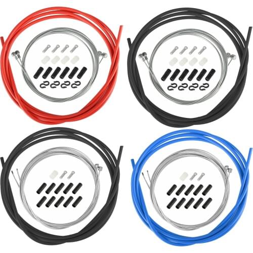 Premium Bike Cable Housing Set Road MTB Brake Shifter Hose Line Ferrules