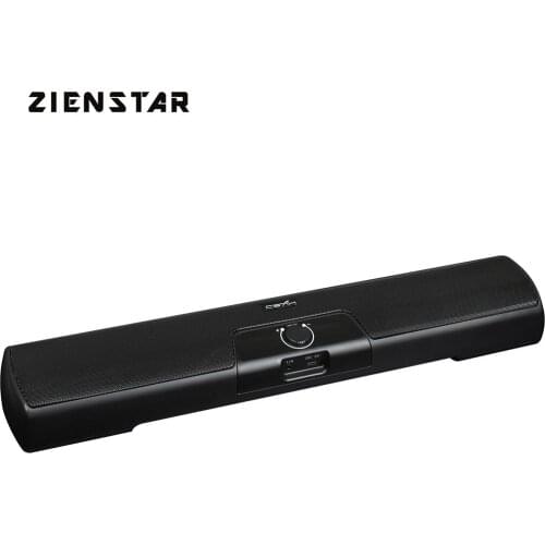 Zienstar 2*5W Wired USB HD Sound Bar Speaker Subwoofer Plug and Play for Computer Tablet Laptop Mobile phone MP3 player