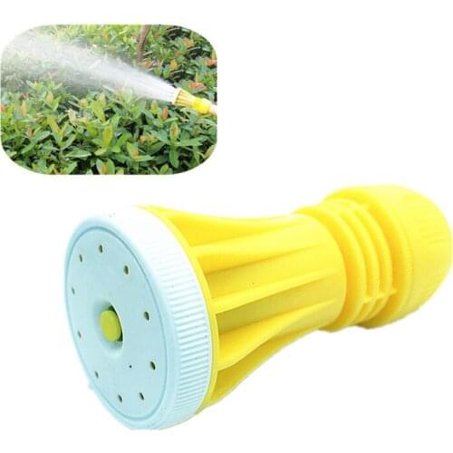 1PC 1“ Nursery Sprinkler Atomizing Water Gun Large Flow Vortex Nozzle Adjustable Watering Flowers Garden Irrigation Fittings