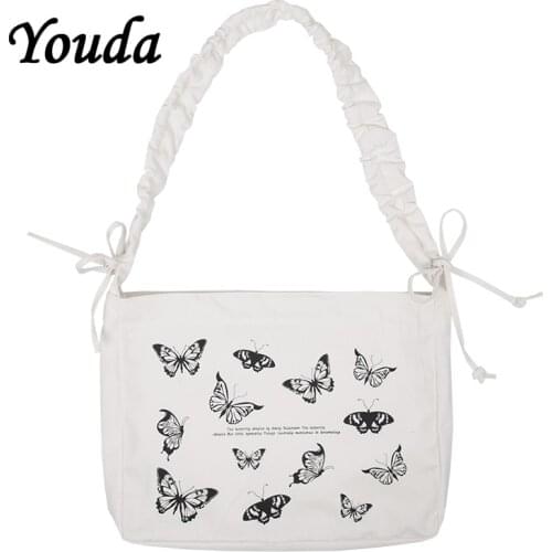 Youda New Classic Style Crossbody Bags Casual Women Shoulder Bags Female Handbag Original Canvas Tote Simple Design Handbags
