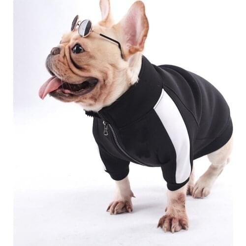 Adidog Dog Hoodie Winter Pet Dog Clothes For Dogs Coat Jacket Cotton Ropa Perro French Bulldog Costume Dogs Pets Clothing A183
