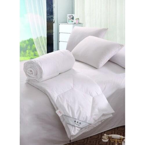 High Quality European Duck Down Quilt Doona Comforter Blanket King Or Make Any Size 430GSM