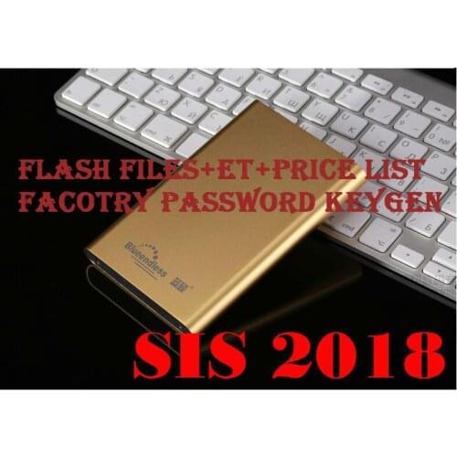 2018 SIS STW +Flash 2017+ET 2015A+ Activator+keygen+ ET Factory pass generator+NEW HDD+install video black cat