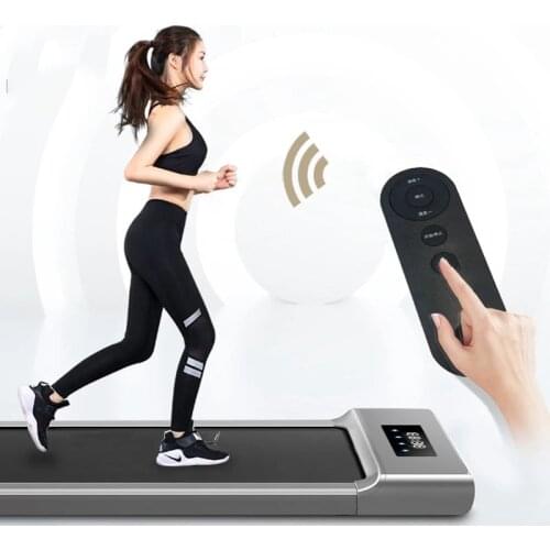 Flat Treadmill 1-6km / h Running Machine Home Fitness Equipment Multifunctional Electric Walking Machine Mini Silent Exercise