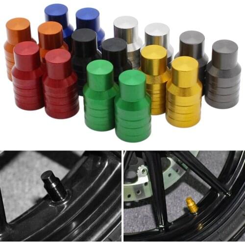 Black Red Motorcycle Vehicle Wheel Tire Valve Stem Caps Covers for Ducati SCRAMBLER 400 SCRAMBLER 800 SCRAMBLER1100 Aluminum