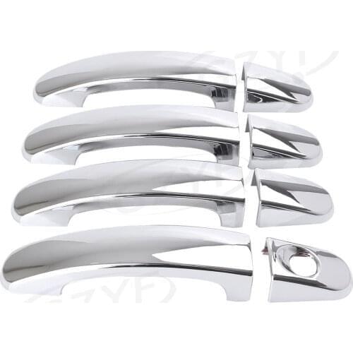 Chrome Car Exterior Door Handle Bar Deco Trim For Ford Escape Kuga 2013 2014 2015 2016 2017 Parts