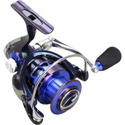 YUMOSHI 2018 New Discolour Metal Spinning Reel 13+1BB Carp Fishing Wheel 19KG Max Drag Freshwater/Sea Spinning Fishing Reel