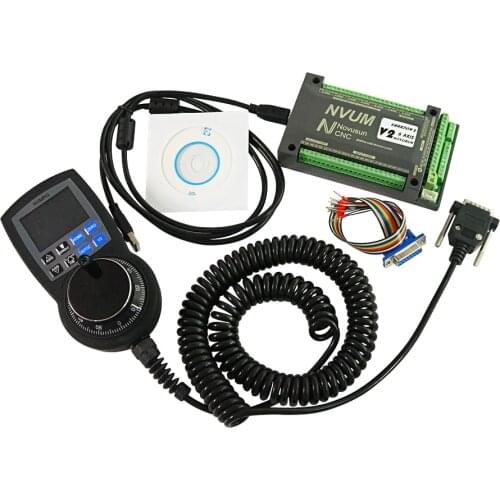 LY High Quality 6axis USB Mach3 Control Card manual pulse hand wheel for CNC milling Machine