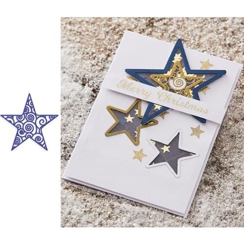 Star Frame Metal Cutting Dies for Scrapbooking and Card Making Craft 2019 New die cuts