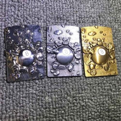 Metal Badge for Kerosene lighter Oil Lighter DIY Handmade Smoker Accessories Gadgets Lighters Decor Accessory rock