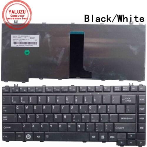 YALUZU US new Laptop keyboard for Toshiba Satellite L525 L511 L501 L512 M308 L515 L526 M326 M328 L205 English replace keyboard