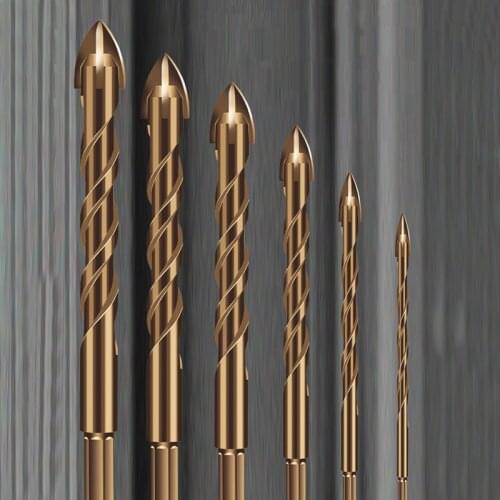 3/4/5/6/8/10/12mm hexagon shank cross tile drill bit glass ceramic concrete hole opener carbide triangle drill bit tool