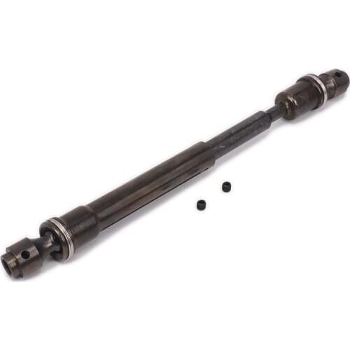 106-138mm Universal Driven Shaft Dogbone For Rc Hobby Model Car 1/10 Tamiya CC01 Crawler FJ CRUISER Upgraded Parts 1x Black Iron