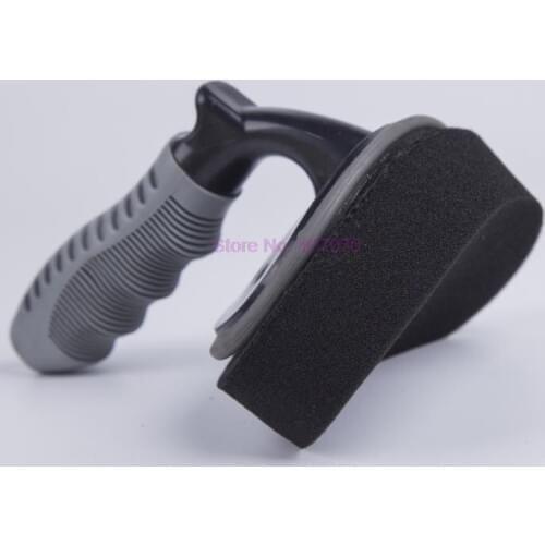 By DHL or Fedex 200pcs new Wheel Tire Coating Sponge brush Car Vehicle Tire Brush Waxing Sponge Removable Cleaning Hand Tools