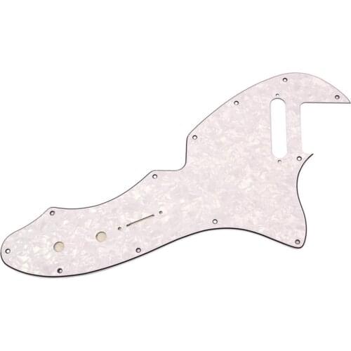 69 Telecaster Thinline Broadsword Shaped Style Guitar Pickguard White Pearl Guitar Pickguard for Telecaster Guitars Accessories